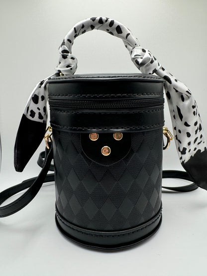 Noir Cylinder Bag