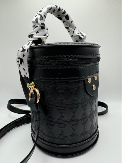 Noir Cylinder Bag